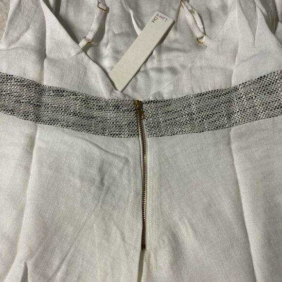 Line & Dot White Tweed Romper NWT - Picture 8 of 11